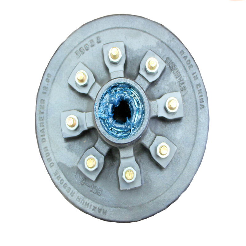 12" x 2" x 8-6.5" x 1/2" Stud Hub Assembly | AX-K9-138-CH