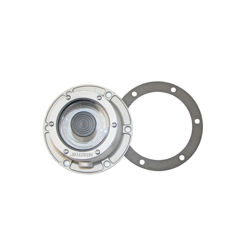 6 Hole Aluminum Hub Cap w/ Gasket | MER04009