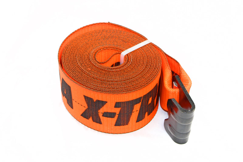 40" x 40' X-Treme Flat Hook Winch Strap | 43795-90-40