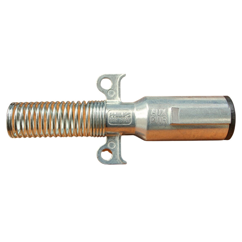 Horizontal 2 Pole Plug c/w Cable Guard | PHI15-336