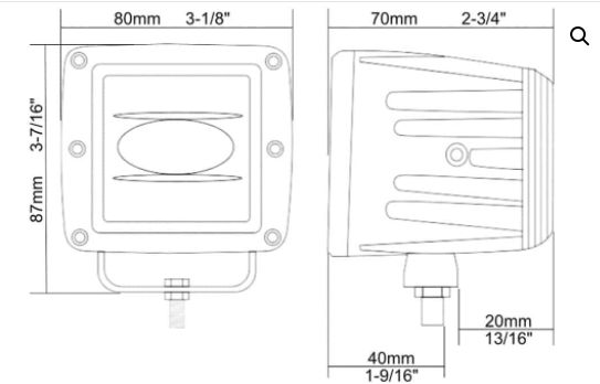 SAE/DOT Fog Light Kit