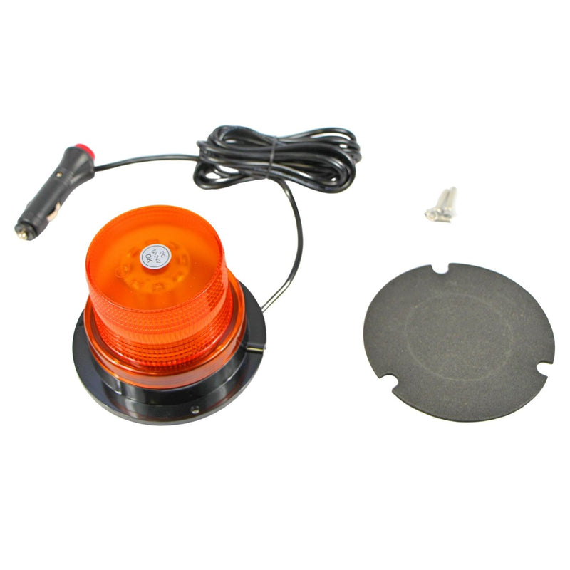 LED Light Strobe Beacon - Amber - 3-in. Round