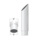 6" - 5" Reduced Straight Mitered Top Stack - 48" Long | TSK65-MO48