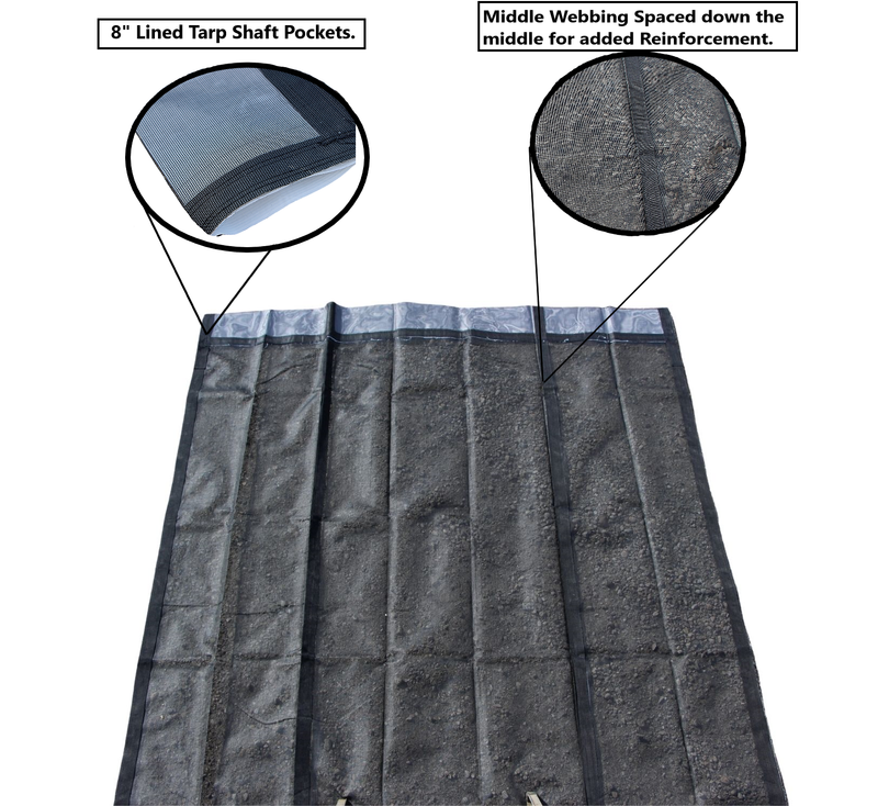 Mesh Flip Tarp - 88" x 21"