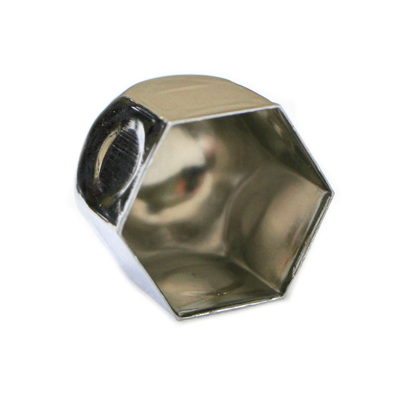 1.25" Chrome Nut Covers - Standard Style | AC 17540