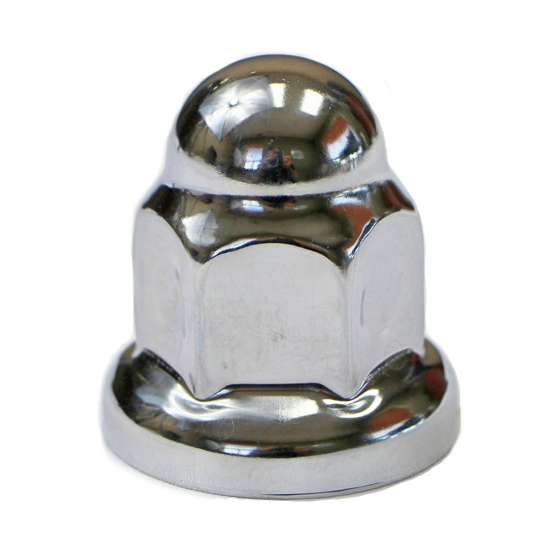 33m Chrome Nut Covers - Bullet Style | 8000-36C