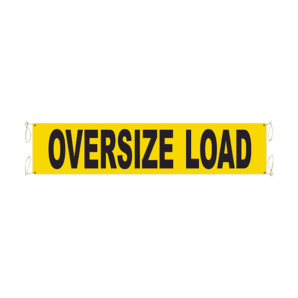 Wide/Oversized Load Vinyl Banner - 18" x 84"