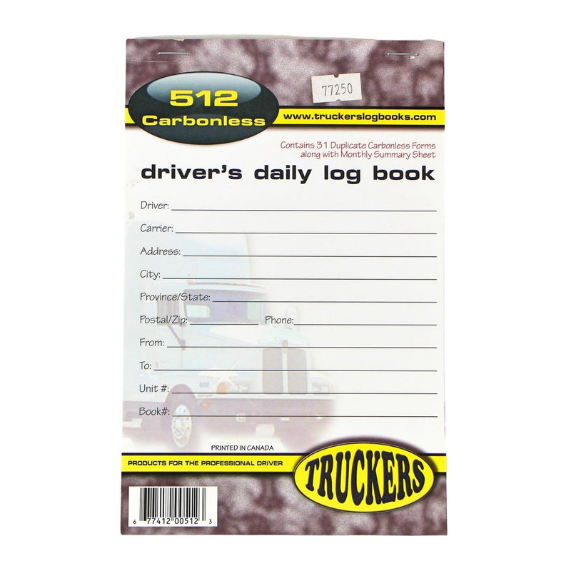 Driver's Daily Log Book