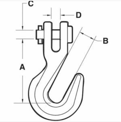 Clevis Hook 5/16" | 45946-10
