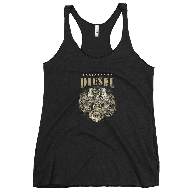 Addicted to Diesel Women's Racerback Tank